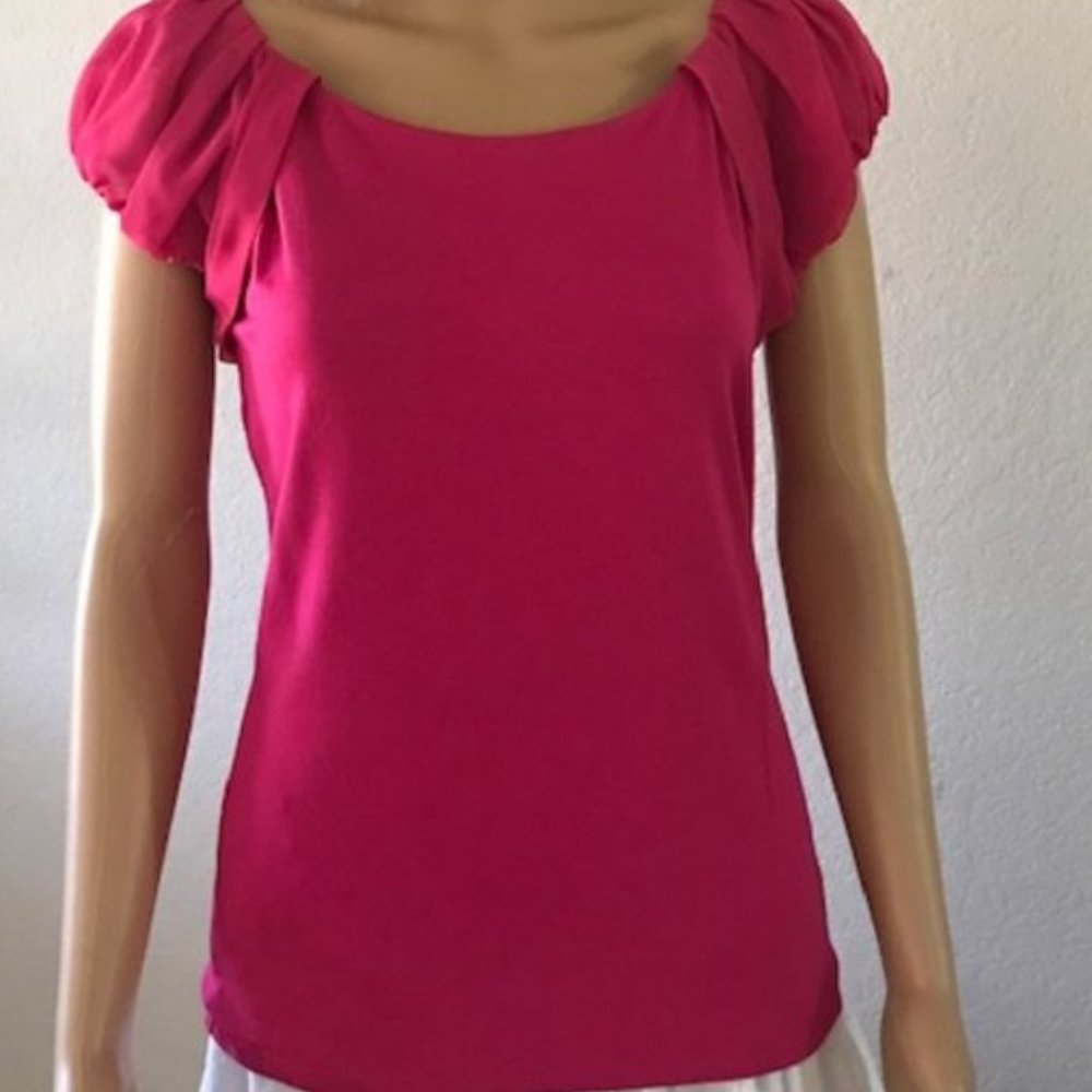 Anne Klein Hot Pink top ✨NWT ✨